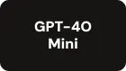 GPT-4o Mini